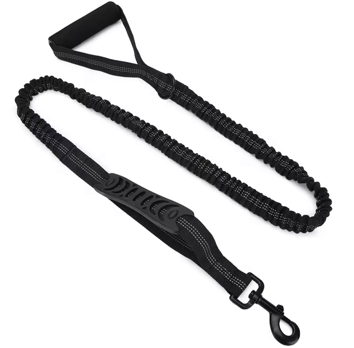 Close control two handle training leash