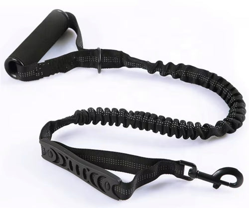 Close control two handle training leash